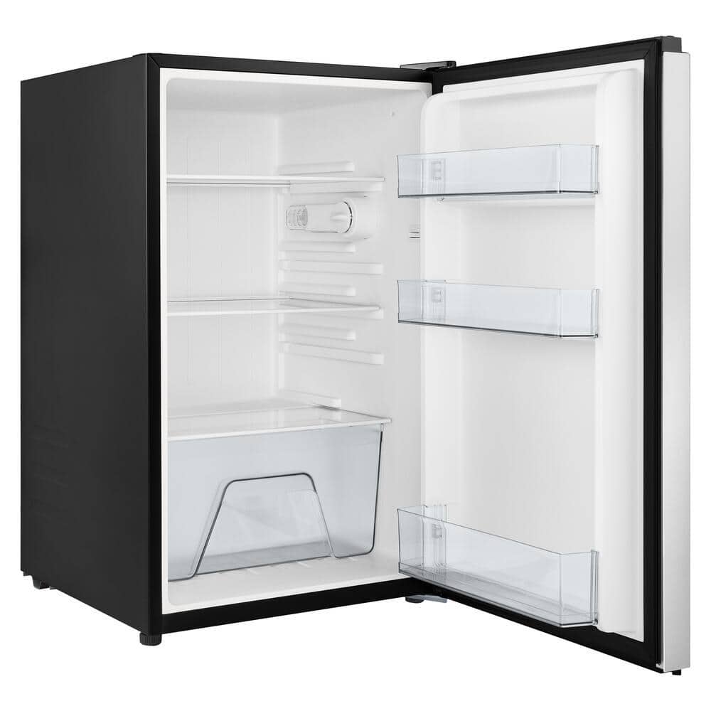 4.3 Cu. Ft. Mini Refrigerator in Stainless Steel, ENERGY STAR