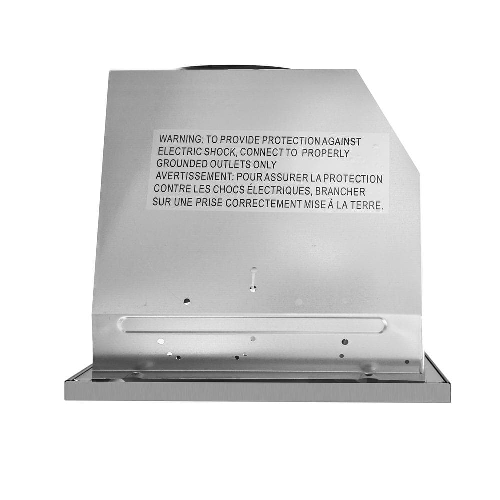 30 In. Lumin Collection 380 CFM Ducted Insert Range Hood, Button Controls, LED Lights, Stainless Steel