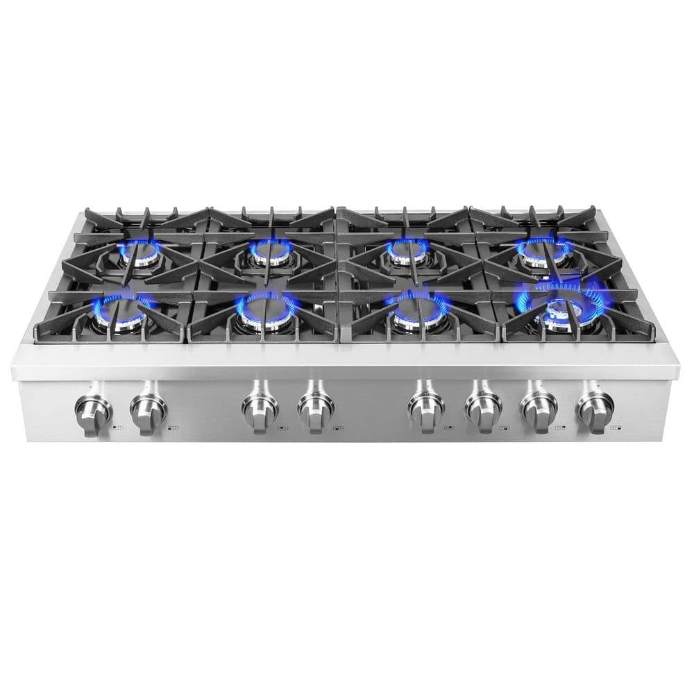 Alta Qualita 30 In. Pro-Style GAS 5 Sealed Brass Burners 100,000 BTU All 304 Stainless Steel