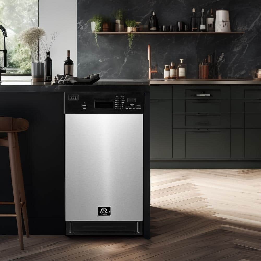 Polo 18 In. Built-In Tall Tub Dishwasher Stainless Steel