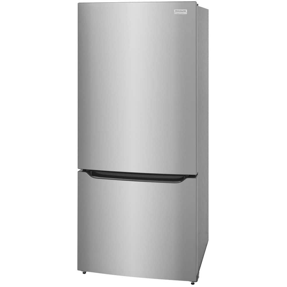 Gallery 30 In. 20.3 Cu. Ft. Bottom Freezer Refrigerator in Smudge-Proof Stainless Steel with Internal Water Dispenser
