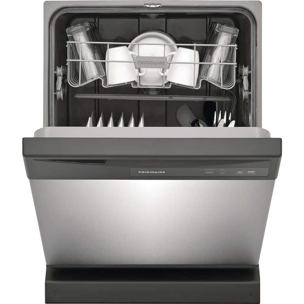 24 In. Stainless Steel Front Control Smart Built-In Tall Tub Dishwasher
