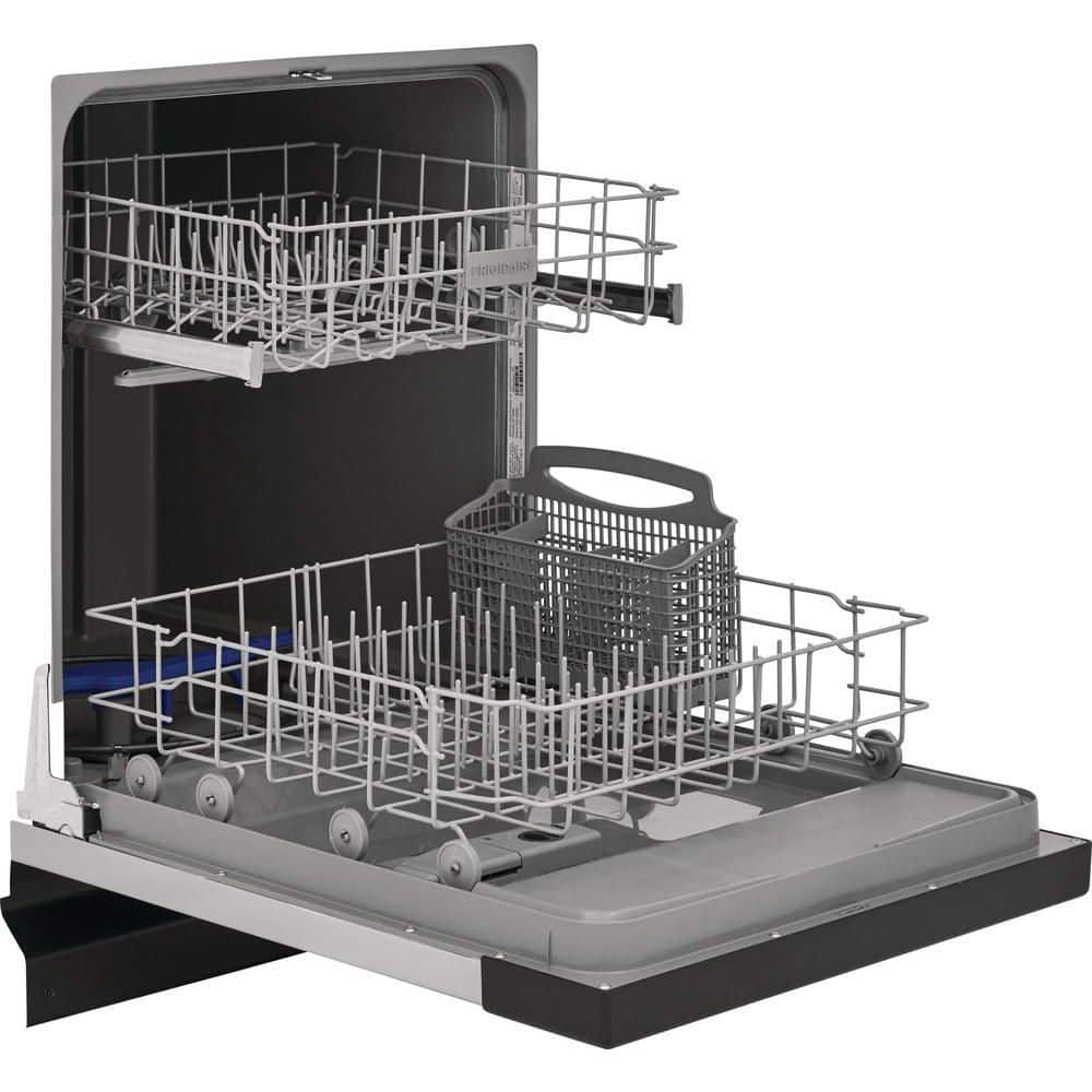 24 In. Stainless Steel Front Control Smart Built-In Tall Tub Dishwasher