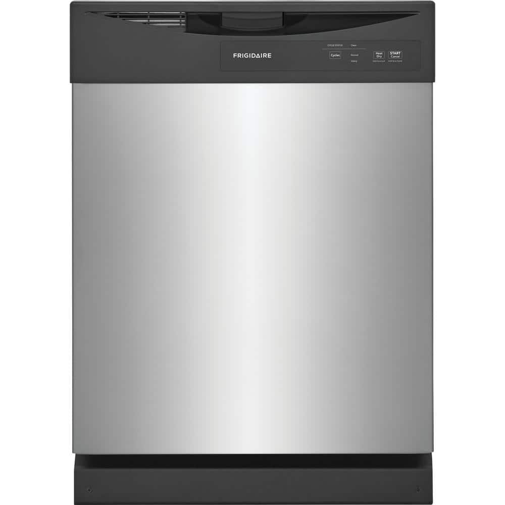 24 In. Stainless Steel Front Control Smart Built-In Tall Tub Dishwasher