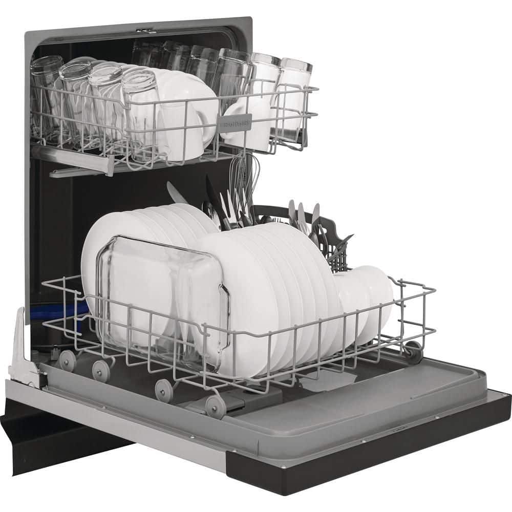 24 In. Stainless Steel Front Control Smart Built-In Tall Tub Dishwasher