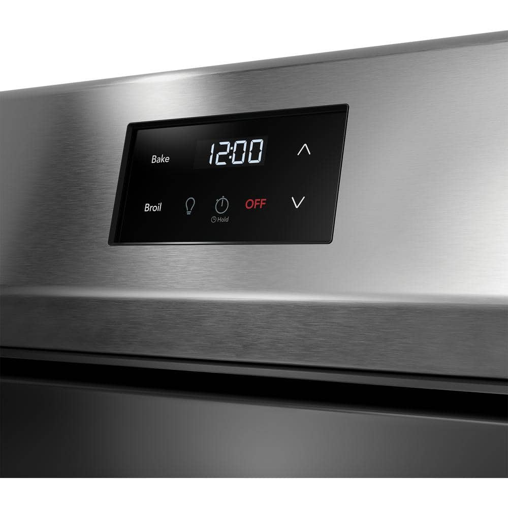 30 In. 5 Burner Freestanding Gas Range in Stainless Steel with Quick Boil and Even Baking Technology