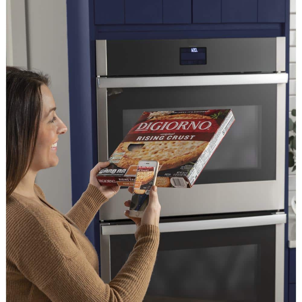 27 In. Smart Double Electric Wall Oven with Self Clean in Stainless Steel