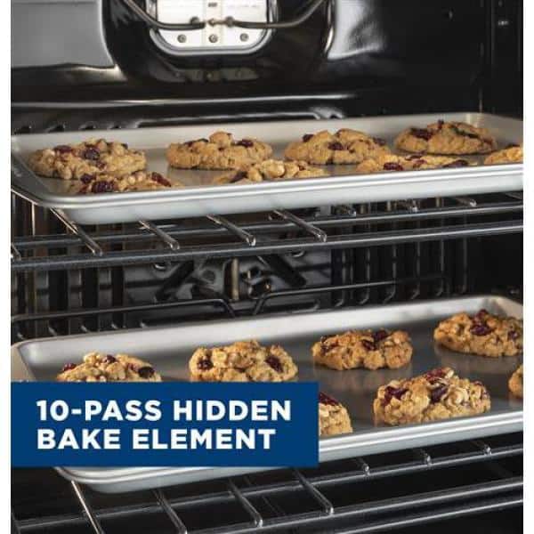 27 In. Smart Double Electric Wall Oven with Self Clean in Stainless Steel