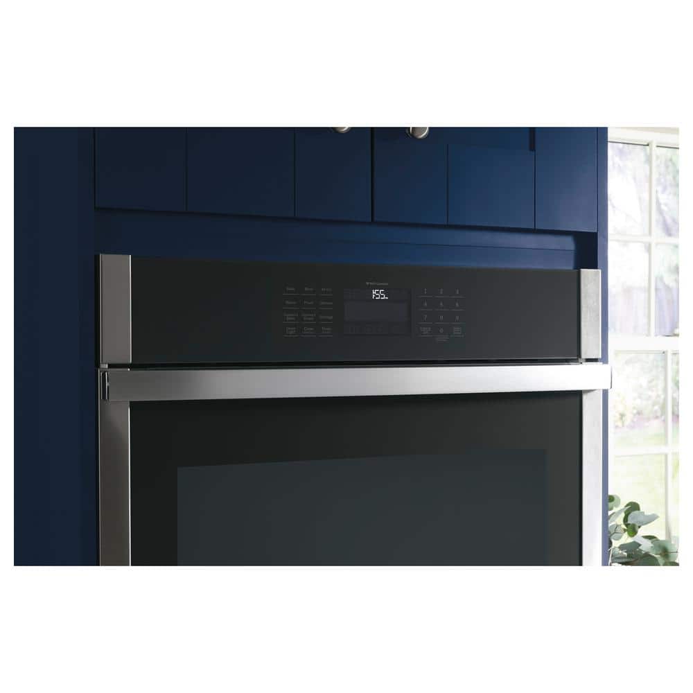 27 In. Double Smart Convection Wall Oven with No-Preheat Air Fry in Stainless Steel
