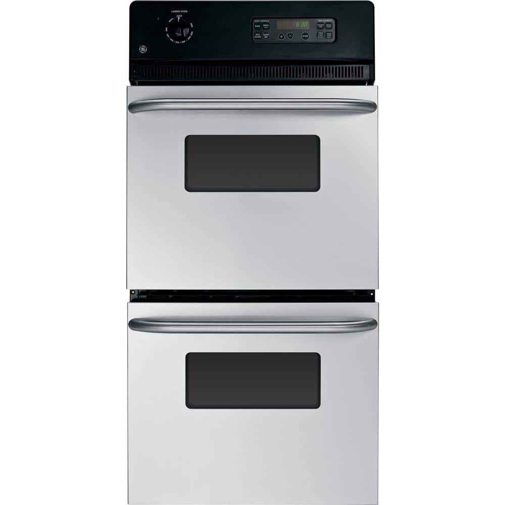 24 In. Double Electric Wall Oven in Stainless Steel