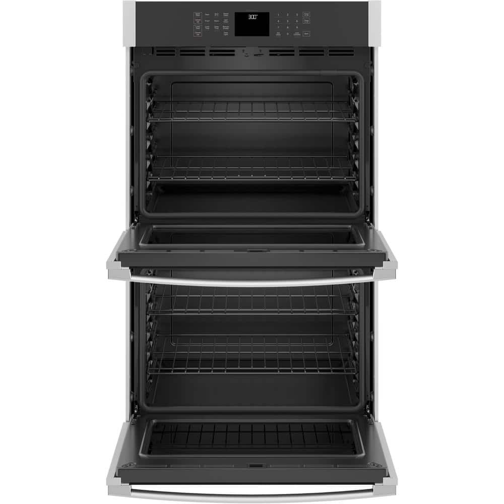 30 In. Smart Double Electric Wall Oven with Self Clean in Stainless Steel