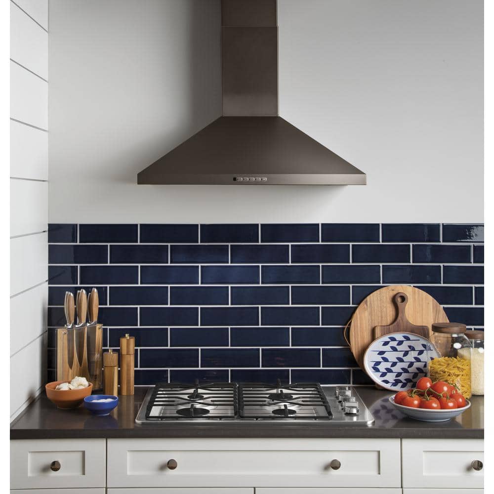 30 In. Gas Cooktop in Stainless Steel with 4-Burners Including Power Burners