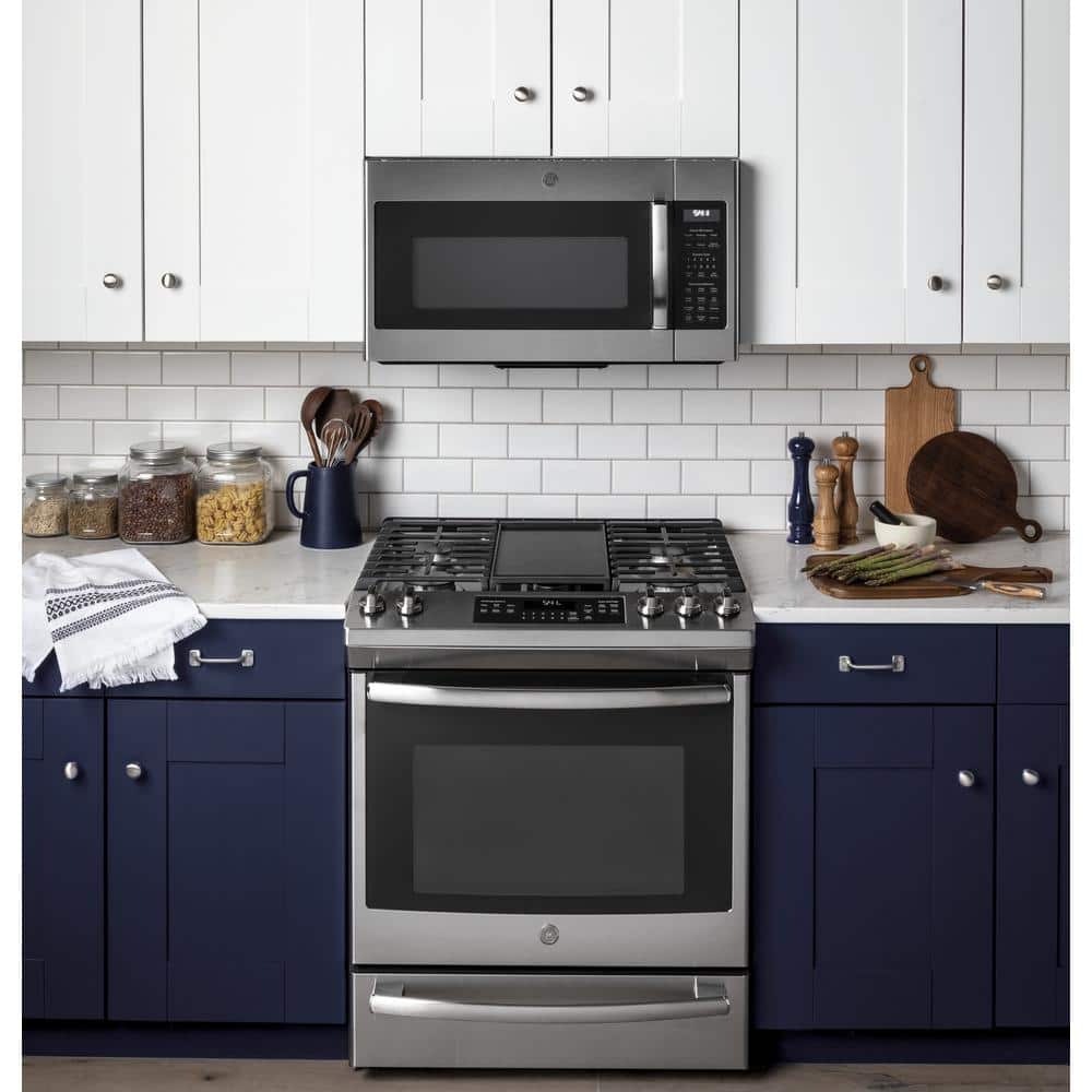 1.9 Cu. Ft. Over-The-Range Microwave in Stainless Steel with Sensor Cooking