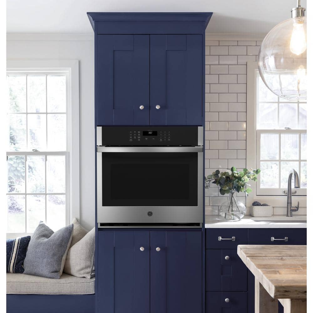 27 In. Smart Single Electric Wall Oven Self-Cleaning in Stainless Steel