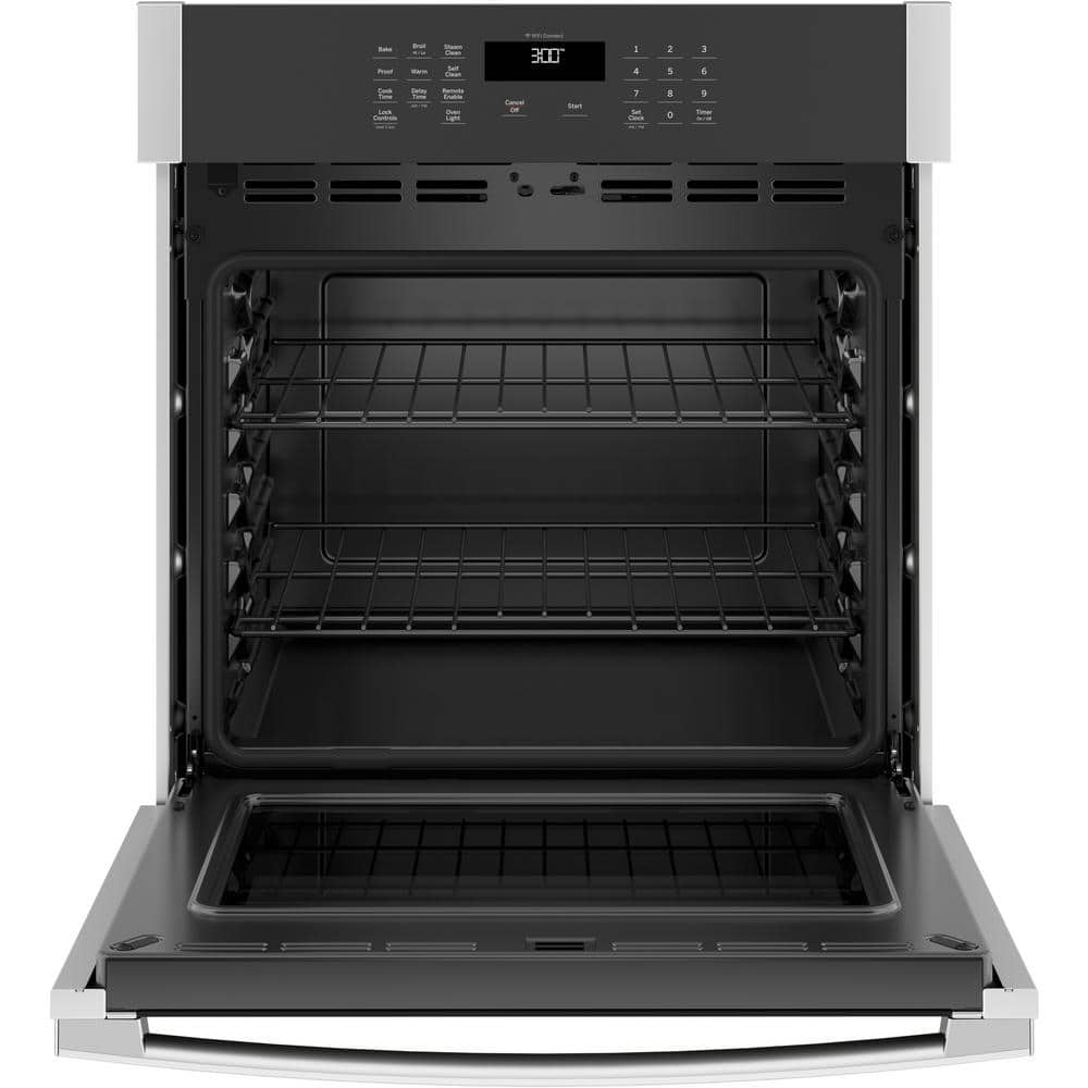 27 In. Smart Single Electric Wall Oven Self-Cleaning in Stainless Steel