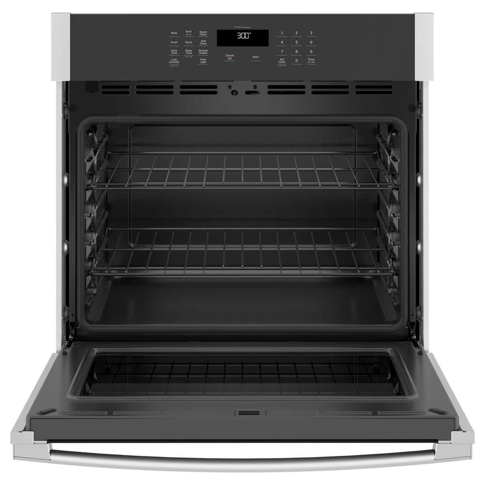 30 In. Smart Single Electric Wall Oven Self-Cleaning in Stainless Steel