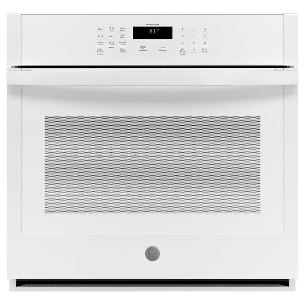 30 In. Smart Single Electric Wall Oven Self-Cleaning in Stainless Steel