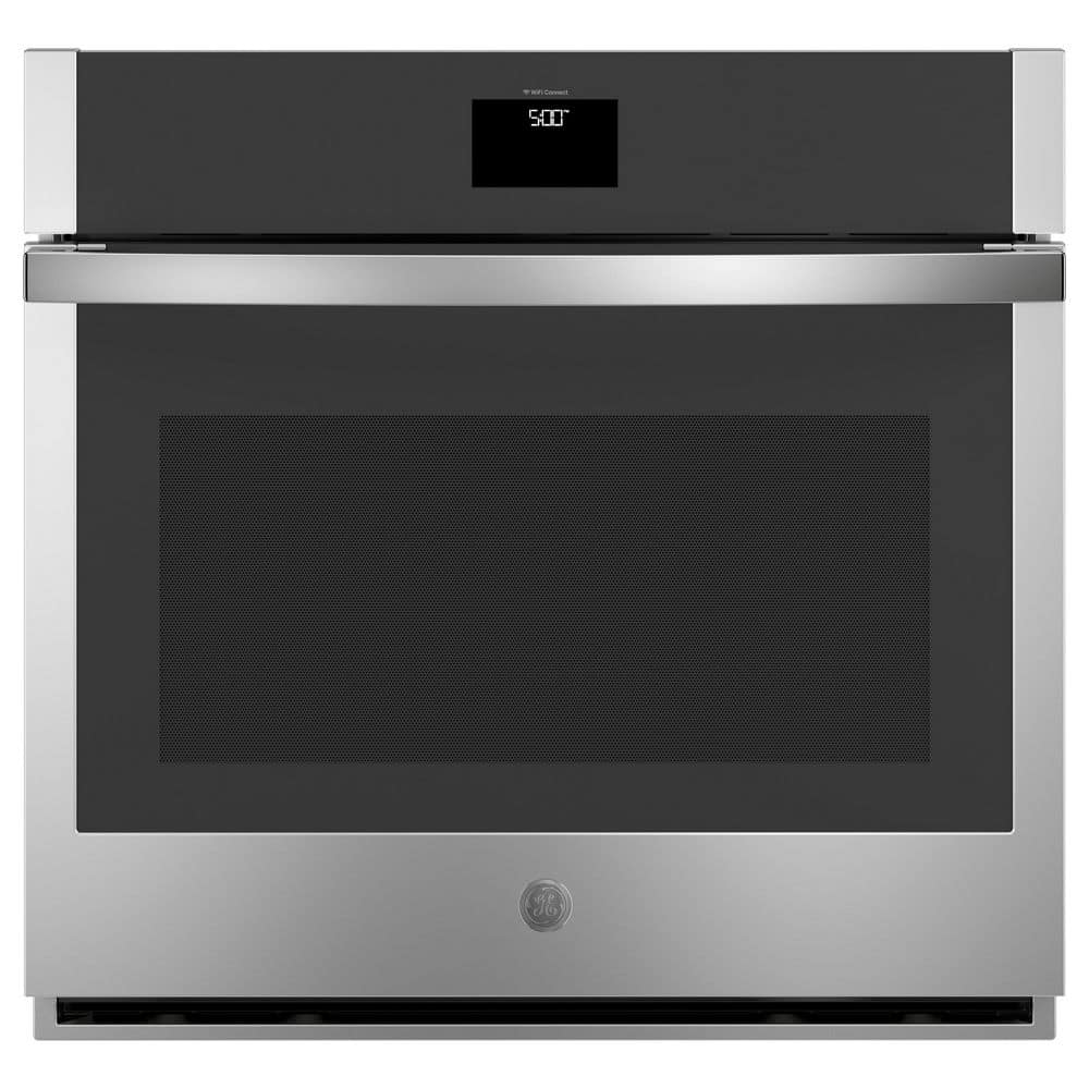 30 In. Single Smart Convection Wall Oven with No-Preheat Air Fry in Stainless Steel