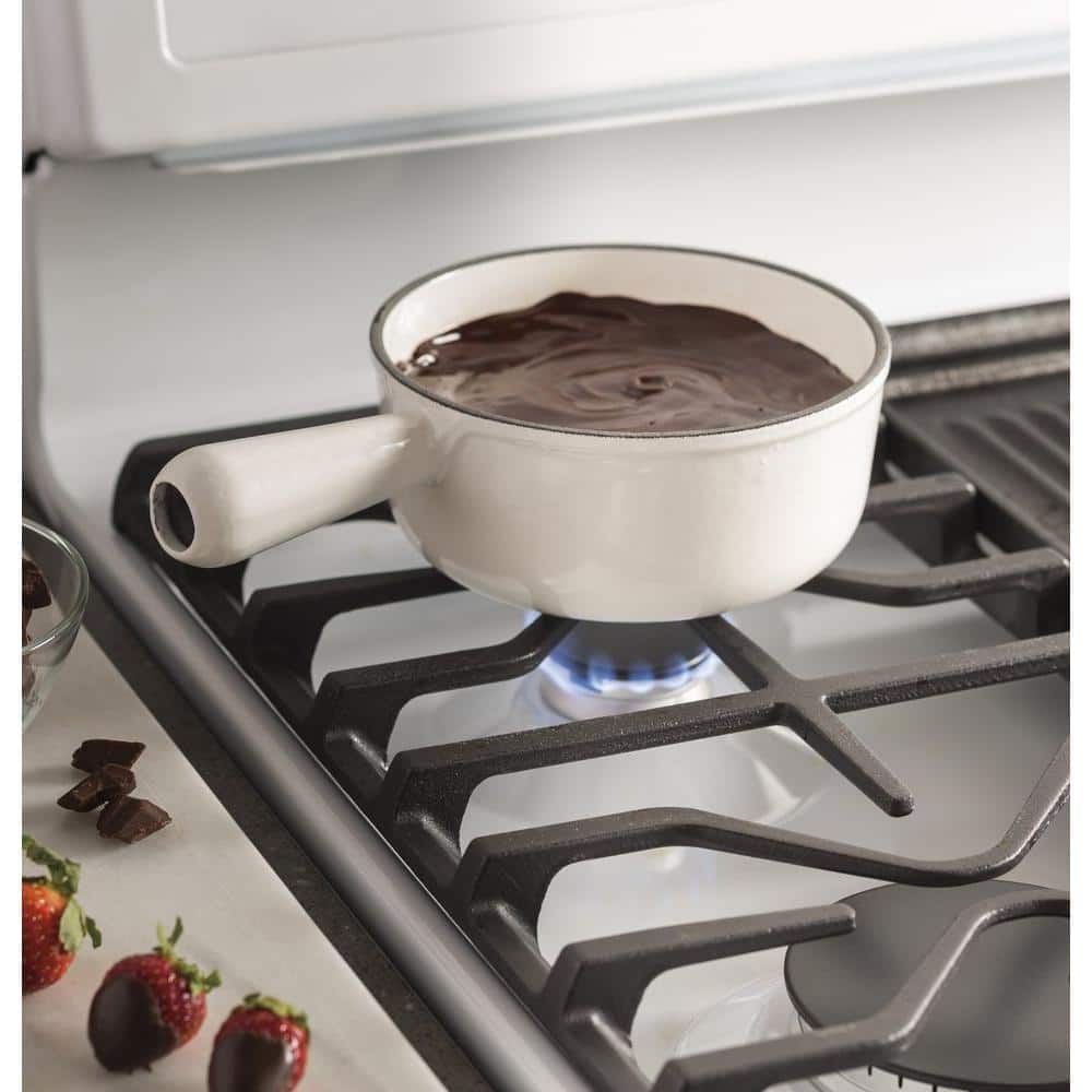 30 In. 5.0 Cu. Ft. Freestanding Gas Range in Stainless Steel with Griddle
