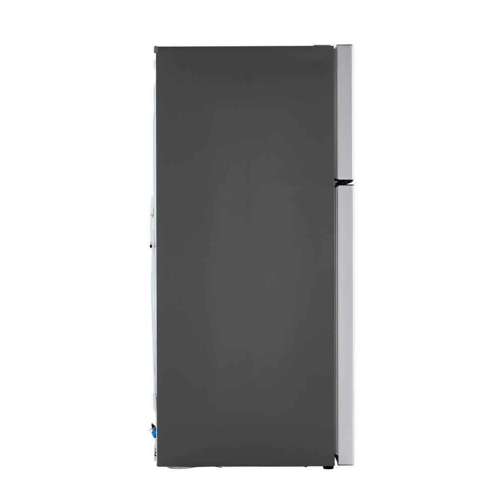 24 Cu. Ft. Top Mount Freezer Refrigerator with Multi-Flow Air System in Stainless Steel, Garage Ready