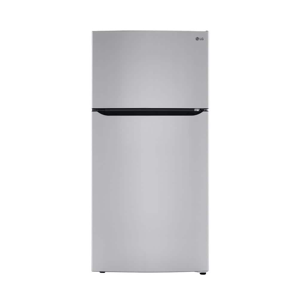 24 Cu. Ft. Top Mount Freezer Refrigerator with Multi-Flow Air System in Stainless Steel, Garage Ready