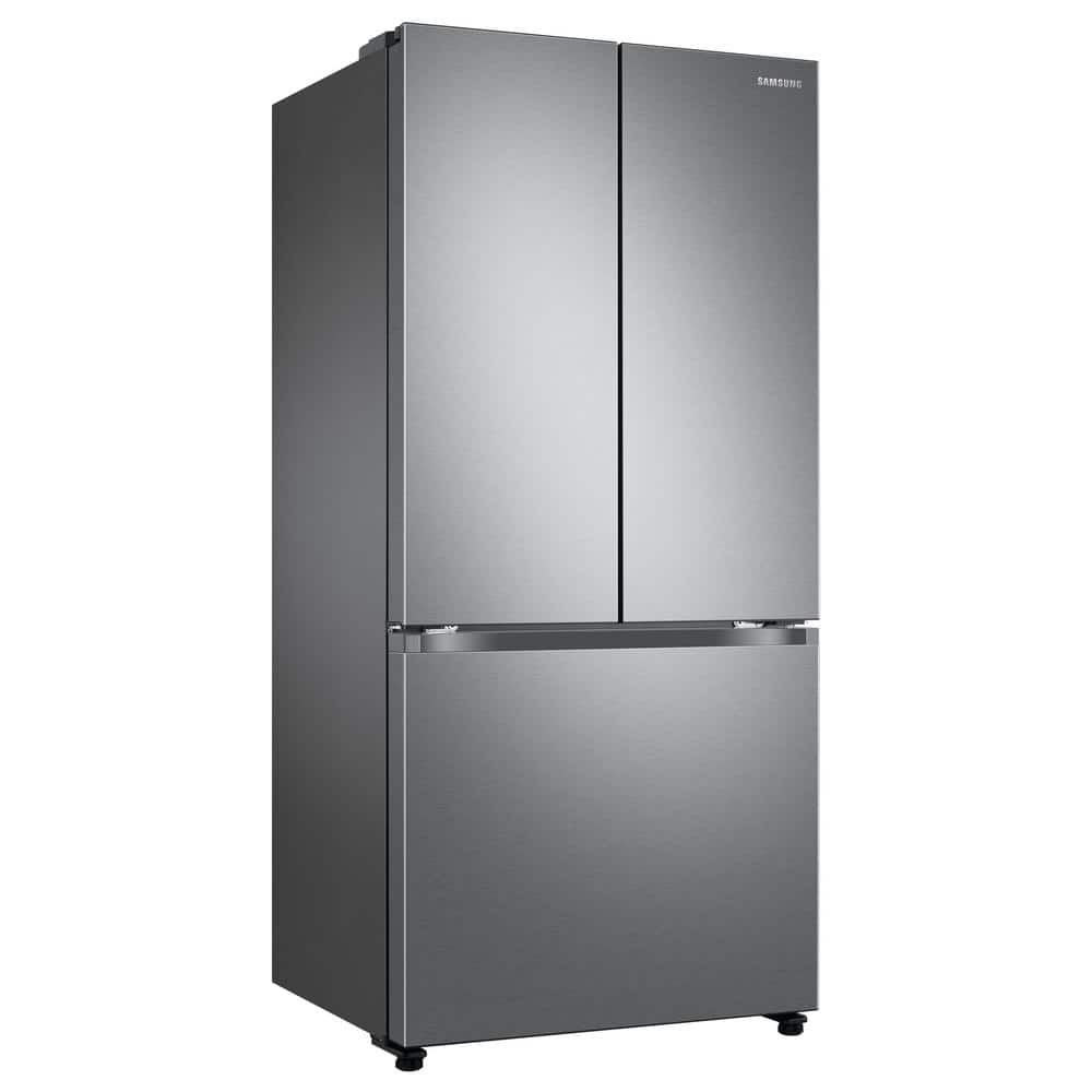 17.5 Cu. Ft. 3-Door French Door Smart Refrigerator in Stainless Steel, Counter Depth