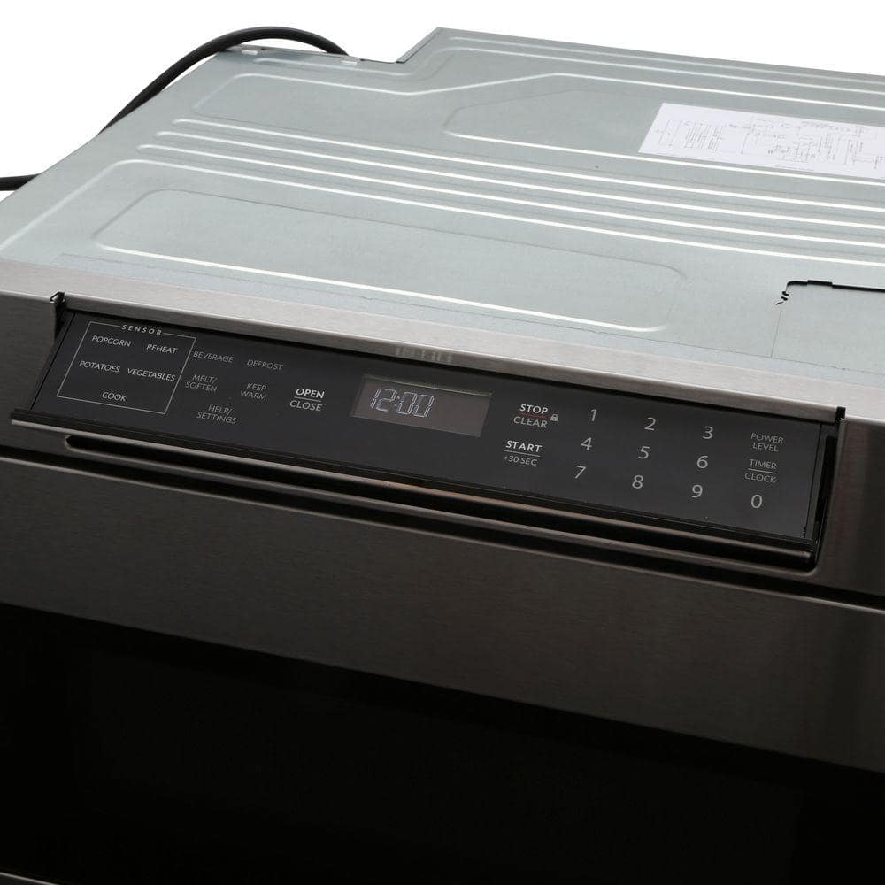 1.2 Cu. Ft. 24 In. Microwave Drawer with Concealed Controls, Built-In Stainless Steel with Sensor Cooking