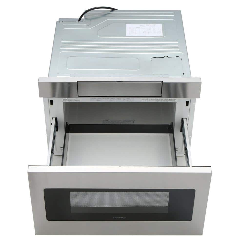 1.2 Cu. Ft. 24 In. Microwave Drawer with Concealed Controls, Built-In Stainless Steel with Sensor Cooking