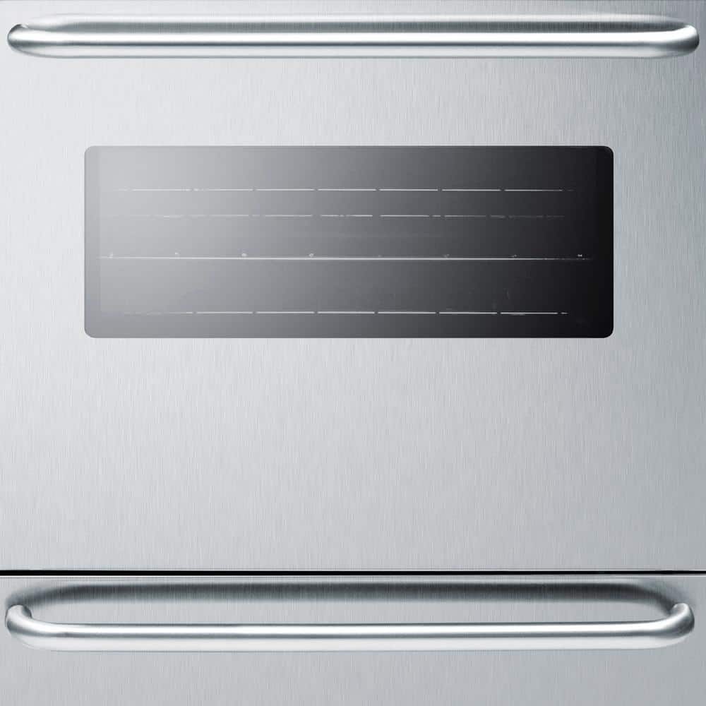 24 In. Single Gas Wall Oven in Stainless Steel