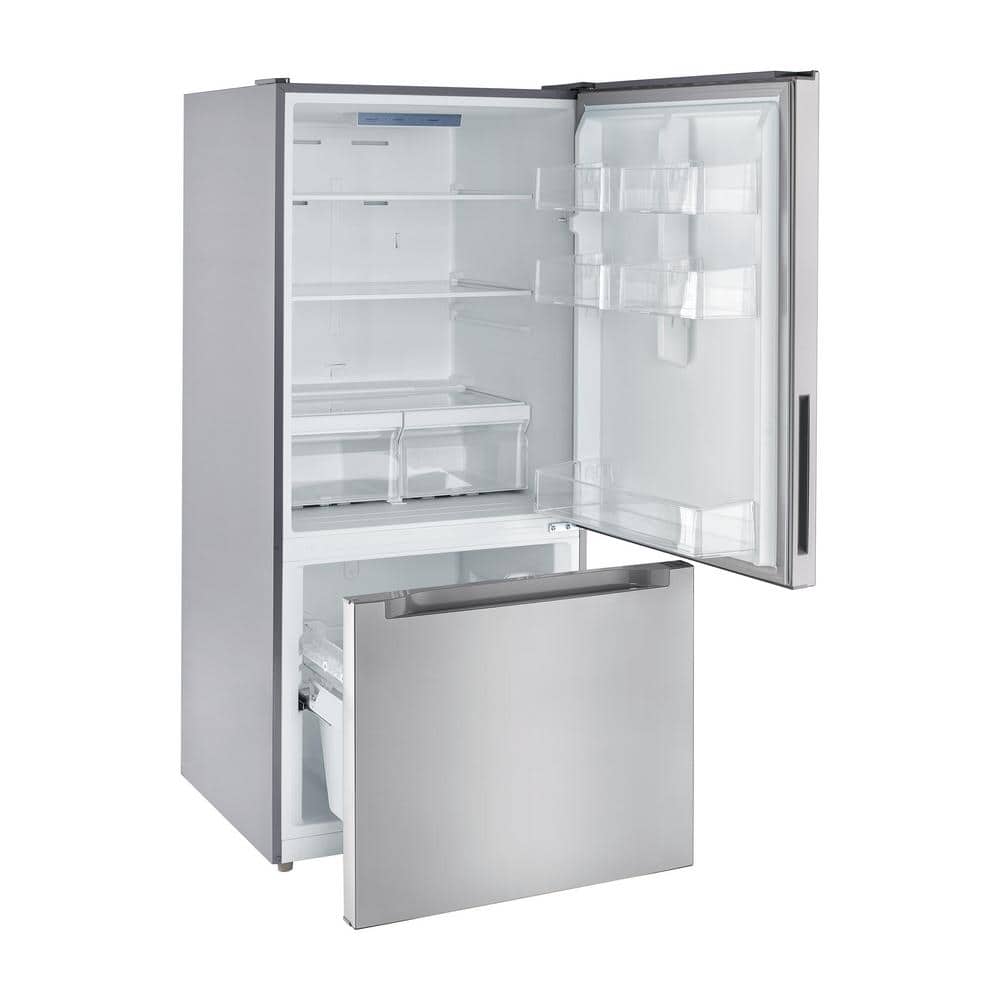 18.7 Cu. Ft. Bottom Freezer Refrigerator in Stainless Steel