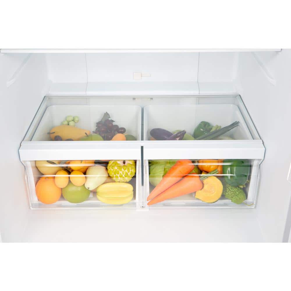 18.7 Cu. Ft. Bottom Freezer Refrigerator in Stainless Steel