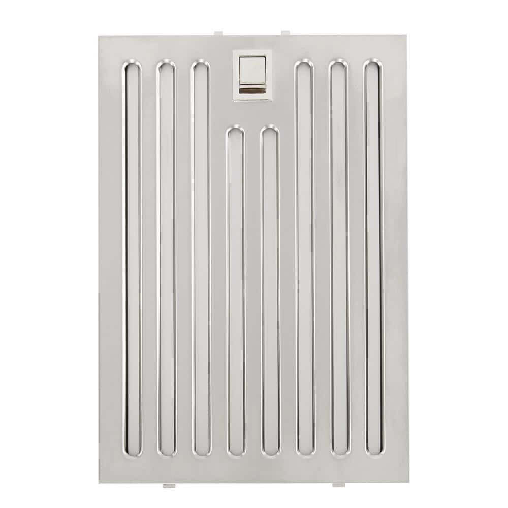Sarela 30 In. W X 7 In. H 500CFM Convertible under Cabinet Range Hood in Stainless Steel with LED Lights and Filter