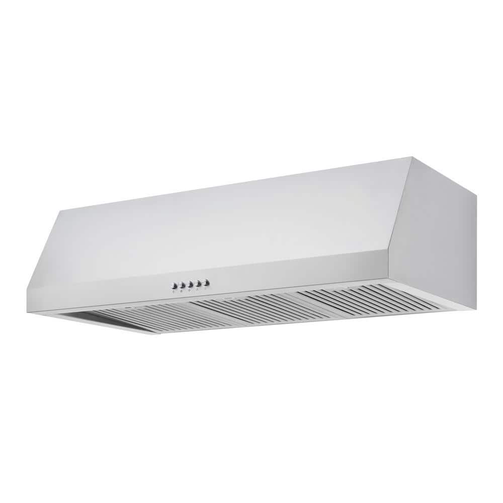 Sarela 30 In. W X 7 In. H 500CFM Convertible under Cabinet Range Hood in Stainless Steel with LED Lights and Filter