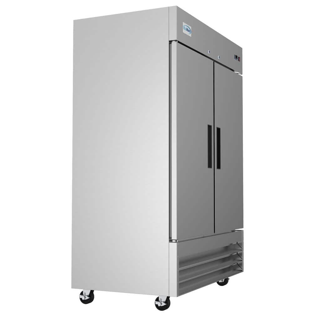 47 Cu. Ft. Commercial Double Door Reach in Upright Freezer in Stainless Steel