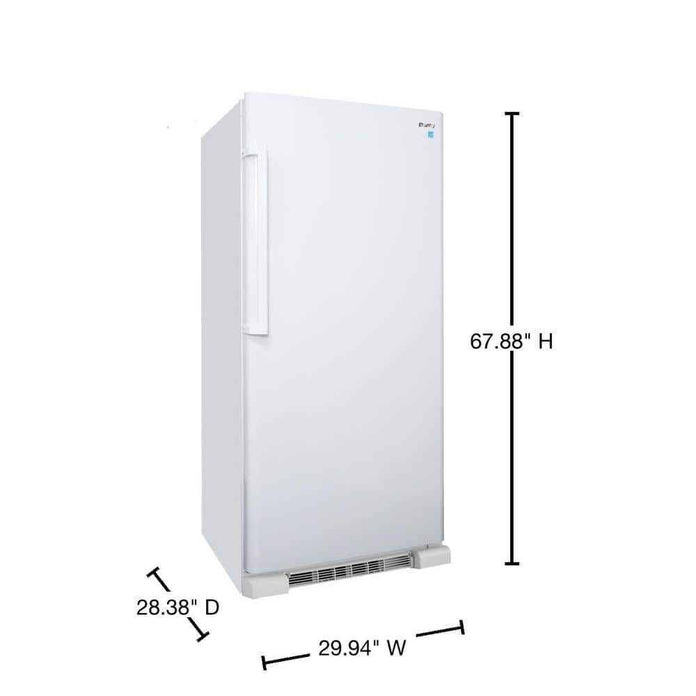 Designer 29.94 In. 17.0 Cu. Ft. Freezerless Refrigerator in White