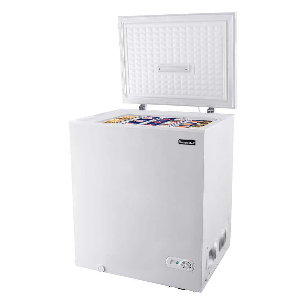 5.0 Cu. Ft. Chest Freezer in White