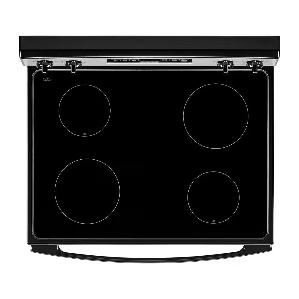 30 In. 4 Burner Element Freestanding Electric Range in Stainless Steel