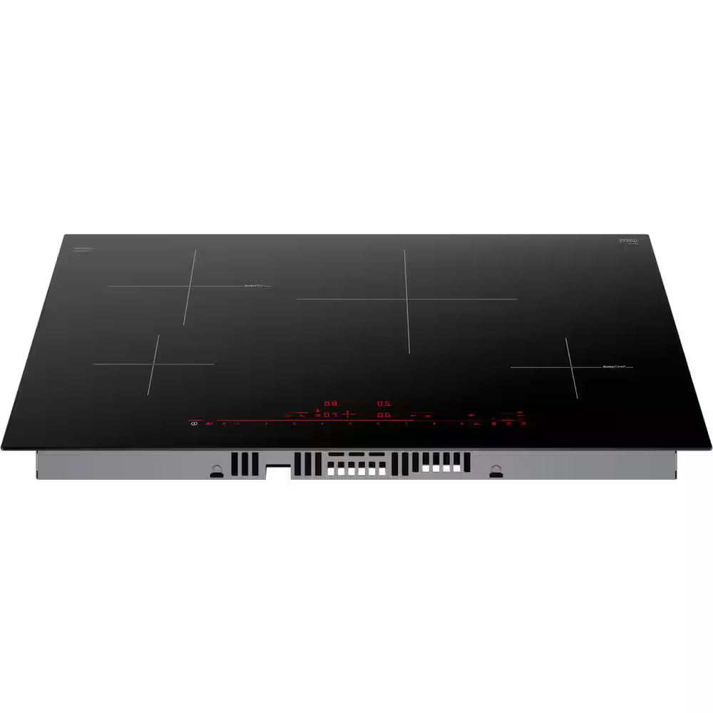 800 Series 30 In. Induction Cooktop in Black with 4 Burner Elements