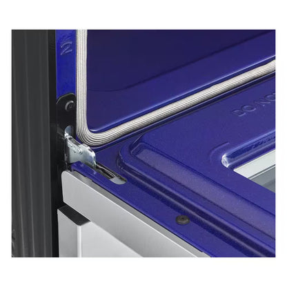 6.3 Cu. Ft. 30 in Smart Probake Slide-In Dual Fuel Range with Gas Stove and Electric Oven in Printproof Stainless Steel
