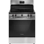 30 In. 5 Burner Element Freestanding Electric Range in Stainless Steel with Dual Expandable Element and Quick Boil
