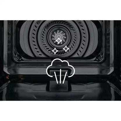 30 In. Single Electric Built-In Wall Oven with Convection in Stainless Steel