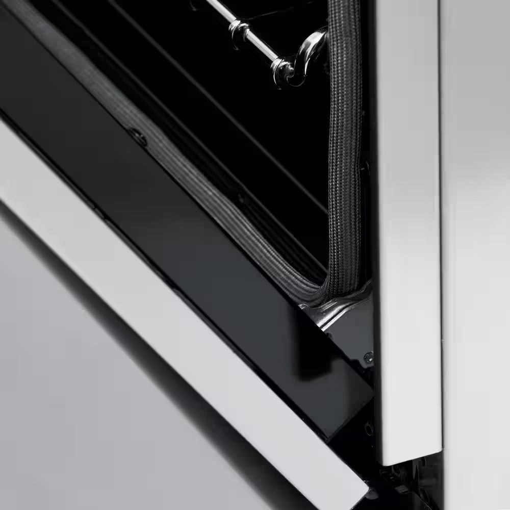 Autograph Edition 48 In. 7 Burner Double Oven Dual Fuel Range in Stainless Steel and Polished Gold