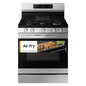 6 Cu. Ft. Smart Wi-Fi Enabled Convection Gas Range with No Preheat Airfry in Stainless Steel