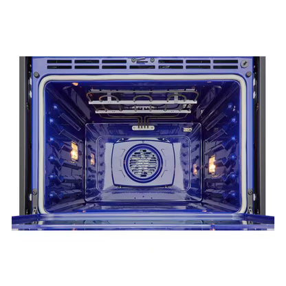4.7 Cu. Ft. Smart Single Electric Wall Oven with Fan Convection, Air Fry in Printproof in Stainless Steel