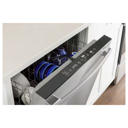 24 In. Built-In Tall Tub Top Control Stainless Steel Dishwasher W/Sanitize, Dry Boost, 52 Dba