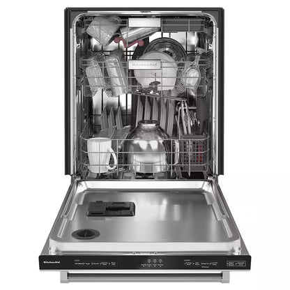 24 In. Printshield Stainless Steel Top Control Built-In Tall Tub Dishwasher with Stainless Steel Tub, 44 Dba