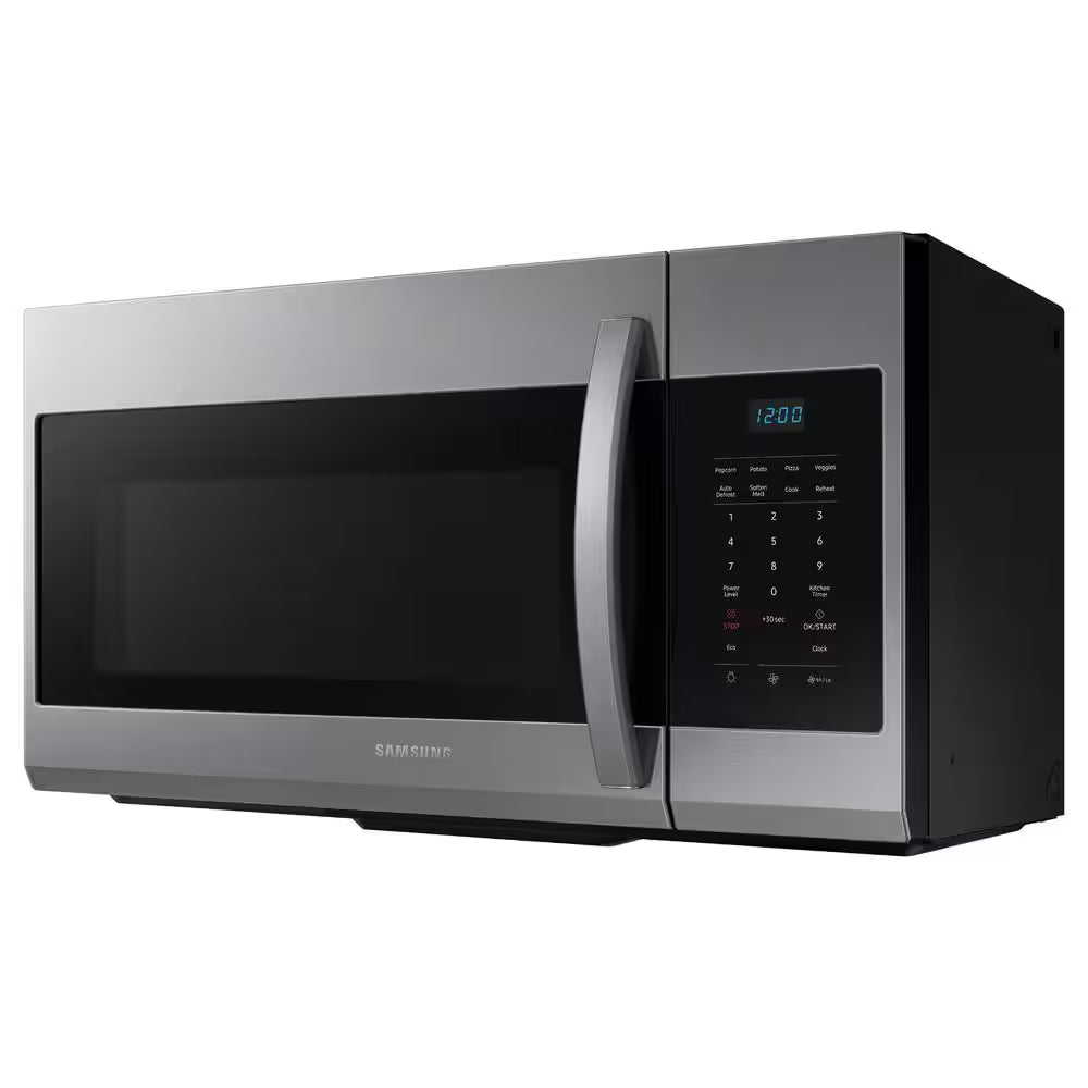 30 In. W 1.7 Cu. Ft. over the Range Microwave in Fingerprint Resistant Stainless Steel