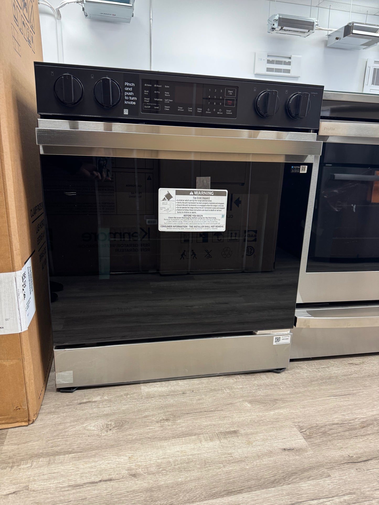 Samsung 30Inch Slide-In Electric Smart Range