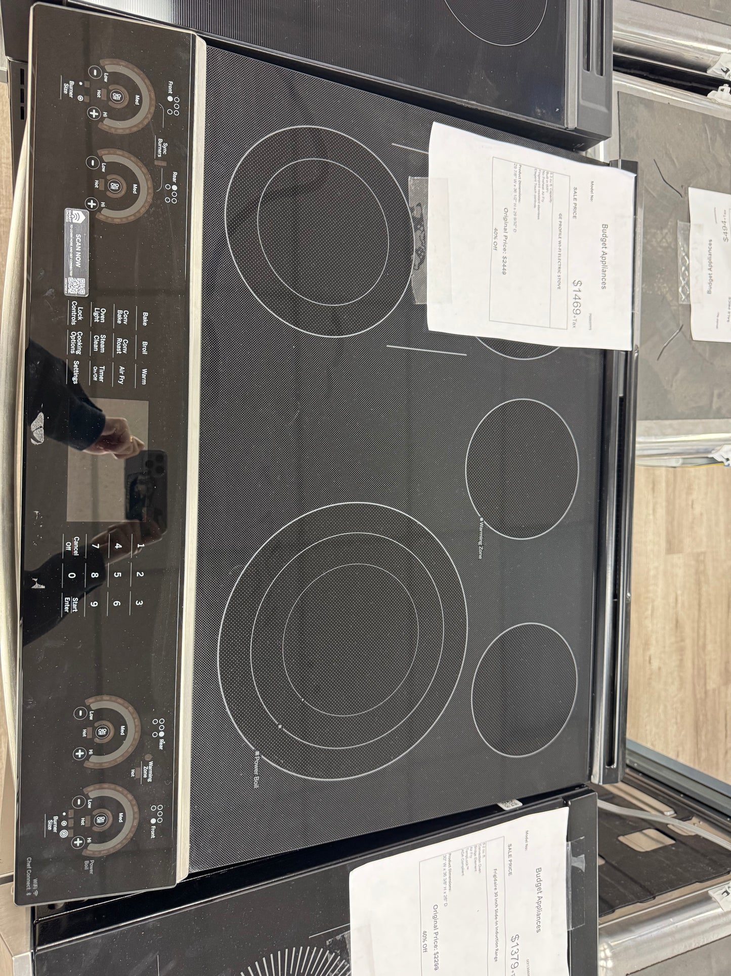 GE Profile Wi-Fi Electric Stove