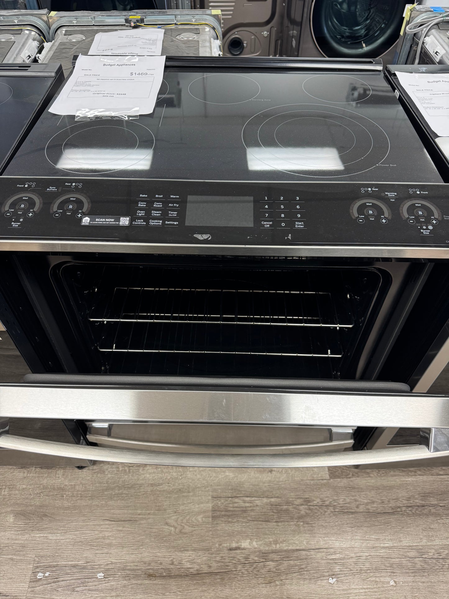 GE Profile Wi-Fi Electric Stove